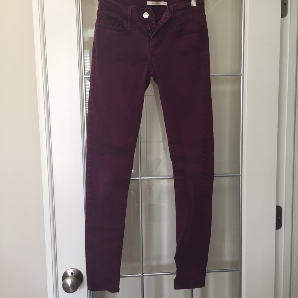 Bundle of Levi’s 710 Super Skinny Pants (Sz: 24)
